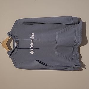 Columbia, S, Light Blue, Hooded Sweatshirt